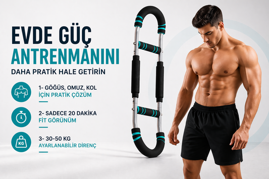 30–50 KG Ayarlanabilir Üst Vücut Egzersiz Aleti