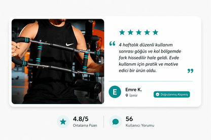 30–50 KG Ayarlanabilir Üst Vücut Egzersiz Aleti